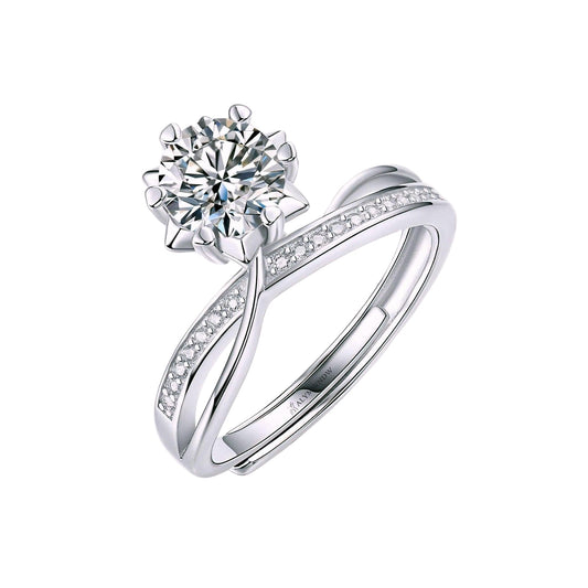 Women’s Ring with Lab Grown Diamond | Elegant Fine Jewelry Design by Alymwndw Jewellery - Alymwndw