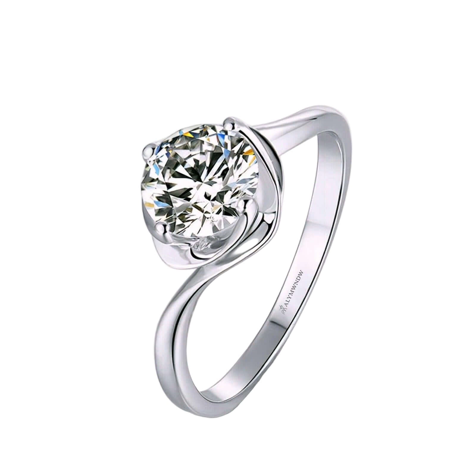 Women’s Ring with Lab Grown Diamond | Elegant Jewelry Design by Alymwndw Jewellery - Alymwndw