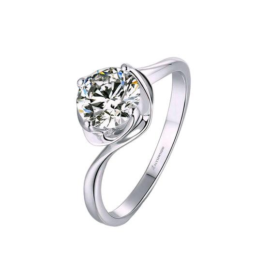 Women’s Ring with Lab Grown Diamond | Elegant Jewelry Design by Alymwndw Jewellery - Alymwndw