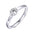 Women’s Ring with Lab Grown Diamond | Elegant Modern Jewelry by Alymwndw Jewellery - Alymwndw