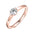Women’s Ring with Lab Grown Diamond | Elegant Modern Jewelry by Alymwndw Jewellery - Alymwndw