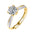 Women’s Ring with Lab Grown Diamond | Elegant Modern Jewelry by Alymwndw Jewellery - Alymwndw