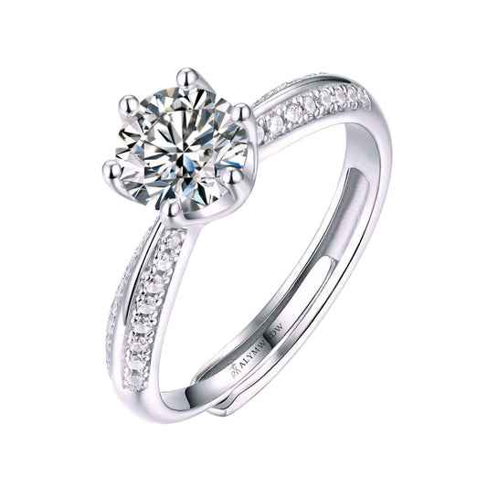 Women’s Ring with Lab Grown Diamond | Elegant Modern Jewelry by Alymwndw Jewellery - Alymwndw