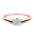 Women’s Ring with Lab Grown Diamond | Elegant Modern Jewelry by Alymwndw Jewellery - Alymwndw