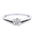 Women’s Ring with Lab Grown Diamond | Elegant Modern Jewelry by Alymwndw Jewellery - Alymwndw