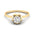 Women’s Ring with Lab - Grown Diamond | Gold, Silver & Platinum Jewelry | Alymwndw Jewellery - Alymwndw