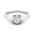 Women’s Ring with Lab - Grown Diamond | Gold, Silver & Platinum Jewelry | Alymwndw Jewellery - Alymwndw