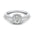 Women’s Round Cut Illusion Lab Grown Diamond Ring | Alymwndw Jewellery - Alymwndw