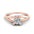 Women’s Round Cut Lab Grown Diamond Ring | Alymwndw Jewellery - Alymwndw