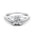 Women’s Round Cut Lab Grown Diamond Ring | Alymwndw Jewellery - Alymwndw