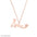 Fatima Name Necklace in Gold (18K/21K/22K) – Personalized Arabic Style - Alymwndw