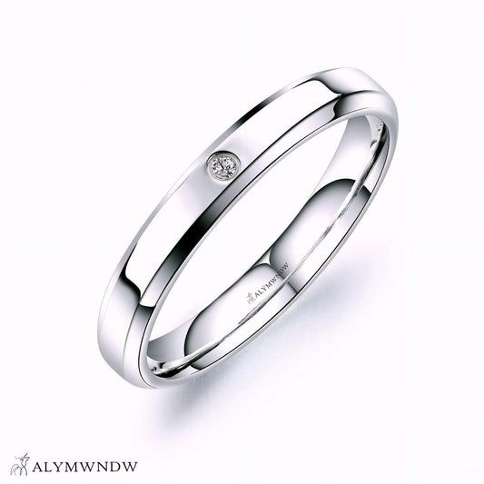 MARO Elegant Band Ring – Gold, Silver & Rose Gold - Alymwndw