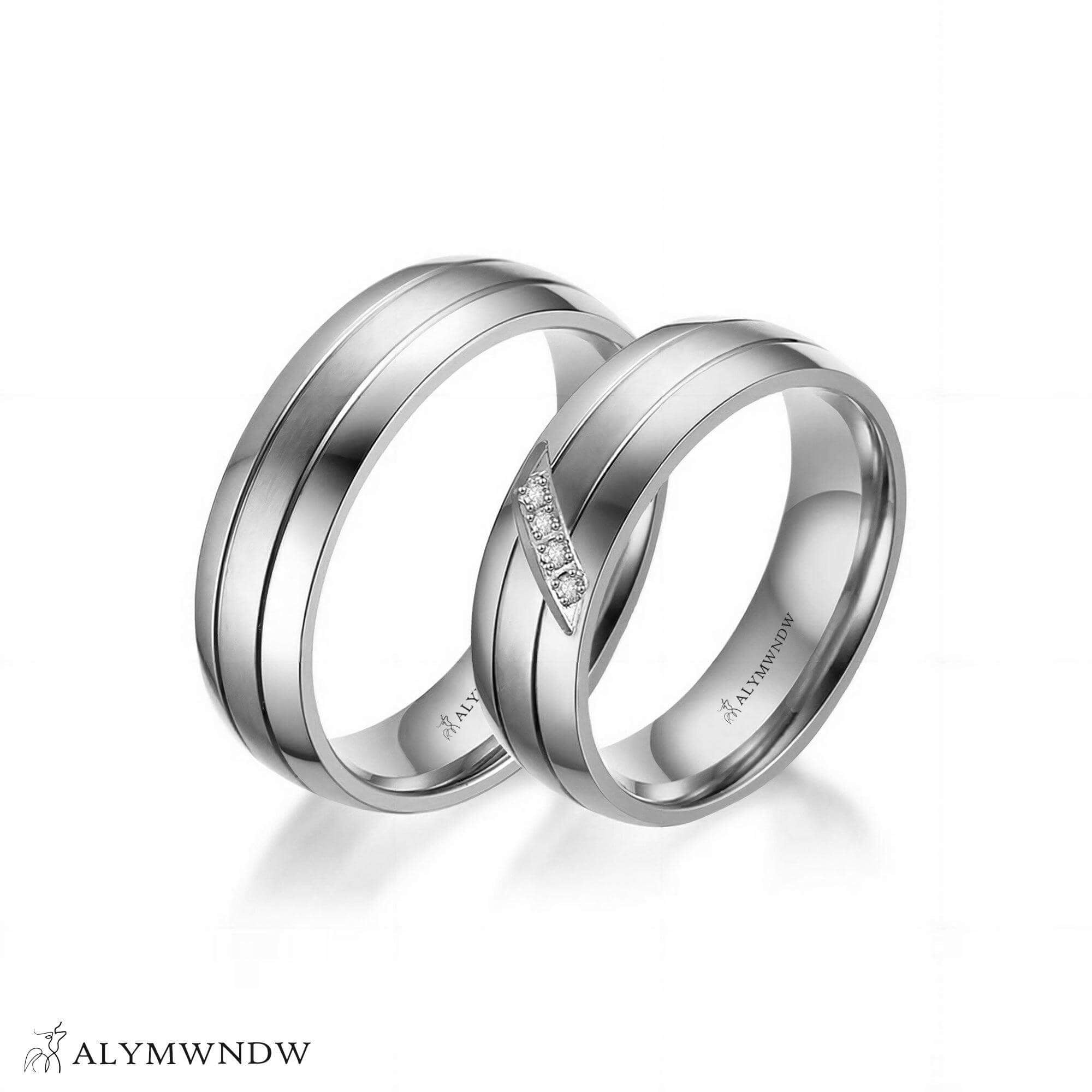 MOLAN Elegant Wedding Rings – Luxury Gold, Silver & Platinum - Alymwndw